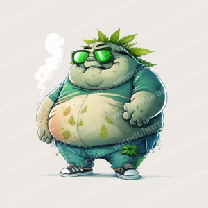 Big Worm Weed Character