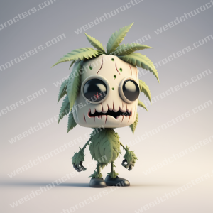 Bones Jones Weed Leaf Character