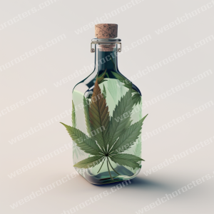 Bottle Of Weed Object
