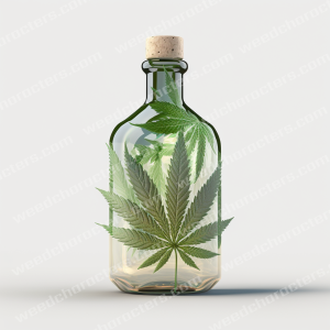 Cannabis Bottle Object