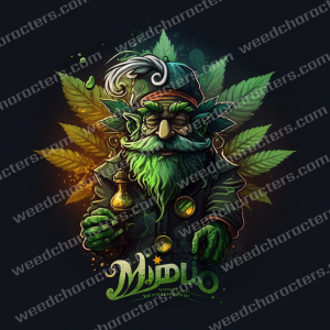 Cannabis Wizard Character