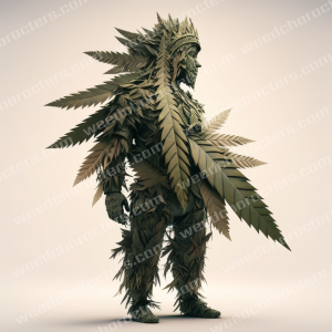 Cannabis Chief Weed Character