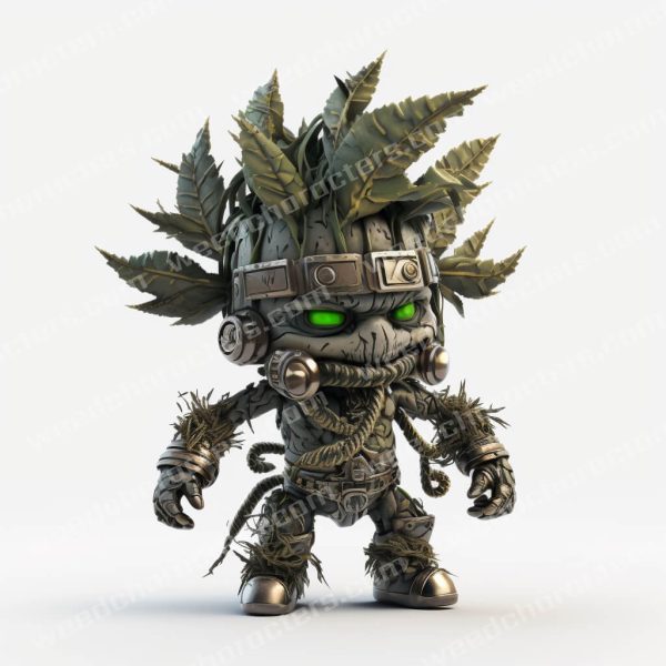 The Seed Monster Weed Character