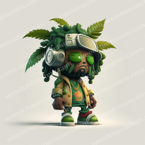 Jungle Tribe Weed Character