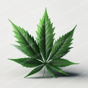 Marijuana Leaf Object
