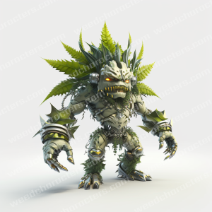 Metal Monster Weed Character