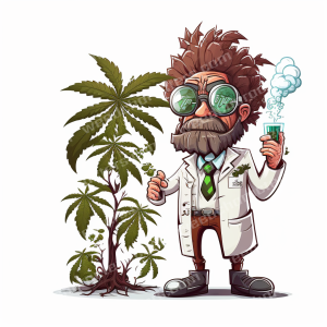 The Chemist Weed Grower Character