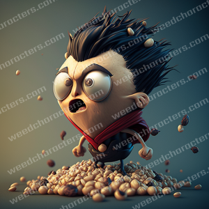 Standing On Weed Seeds Character