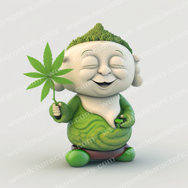 Peace Temple Weed Character