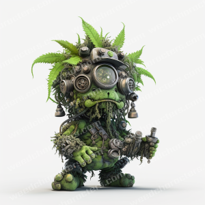 Weed Roots Weed Character