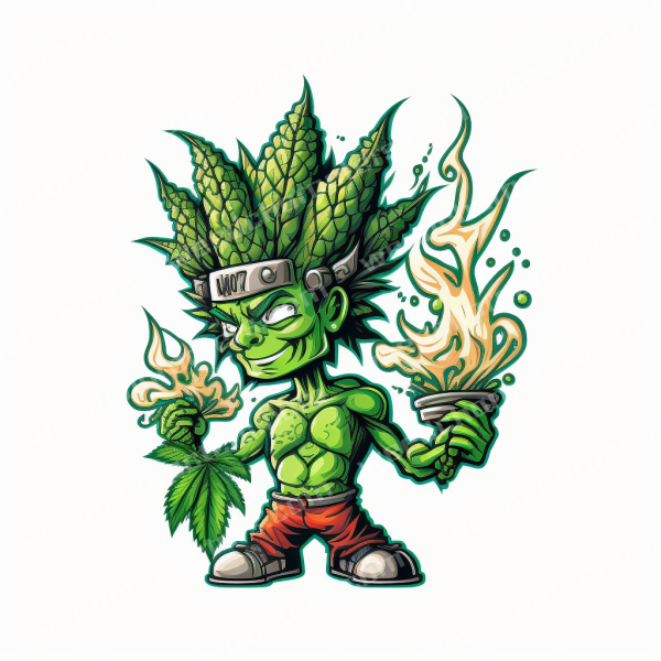 Weed Abs Character