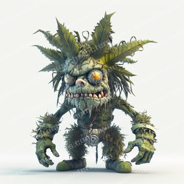 Crazy Goblin Weed Character
