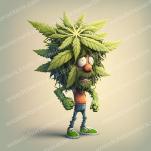 Weed Man Runner Character