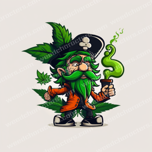 Pirate Weed Character