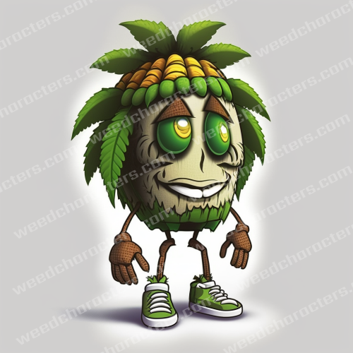 Jungle Seed Man Weed Character