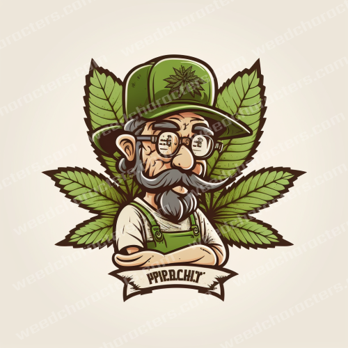 Weed Man Style Logo