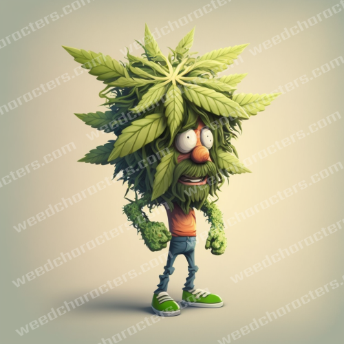 Weed Man Runner Character