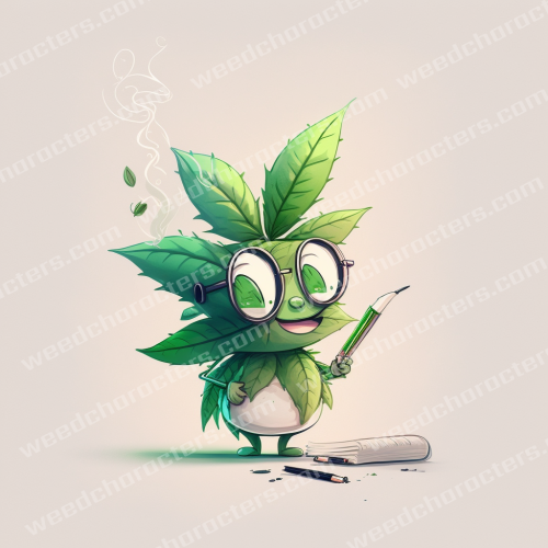 Weed Character Math Wiz